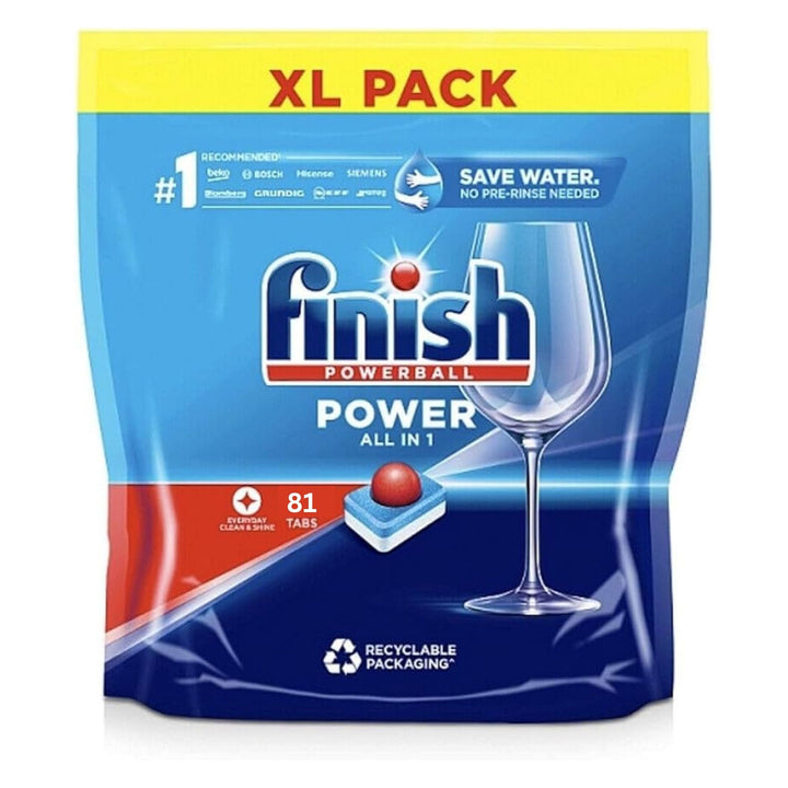 Finish Power x 81 Dishwashing Tablets