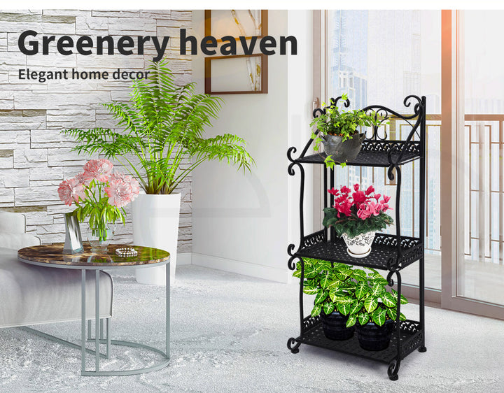 Levede Plant Stand 3 Tiers Outdoor Indoor - Levede