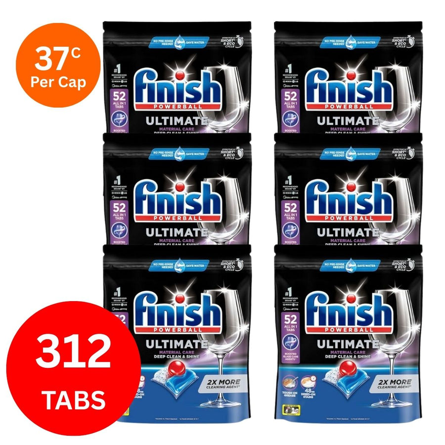Finish Ultimate x 312 Dishwasher Tablets.