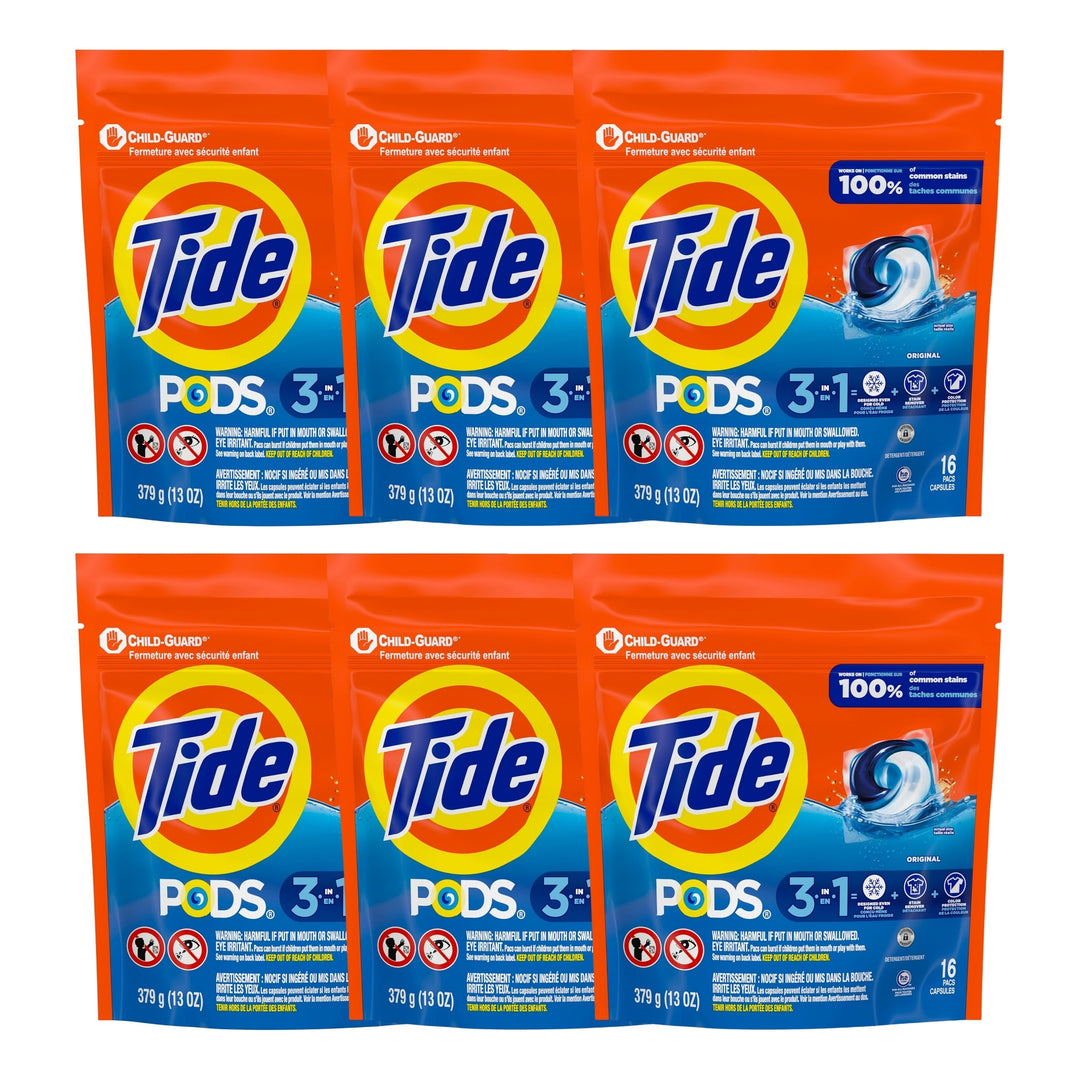 Tide 3 in 1 Original x 16 Laundry Pods