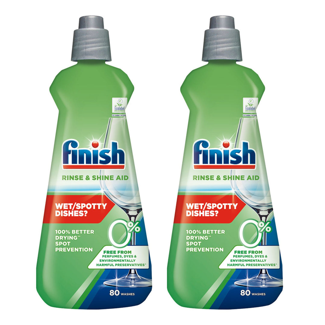 Finish 0% Dishwasher Rinse Aid 400ml