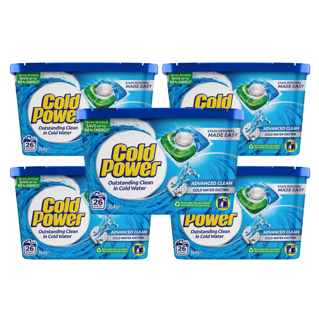 Cold Power Pk26 Laundry Capsules Advancedx5