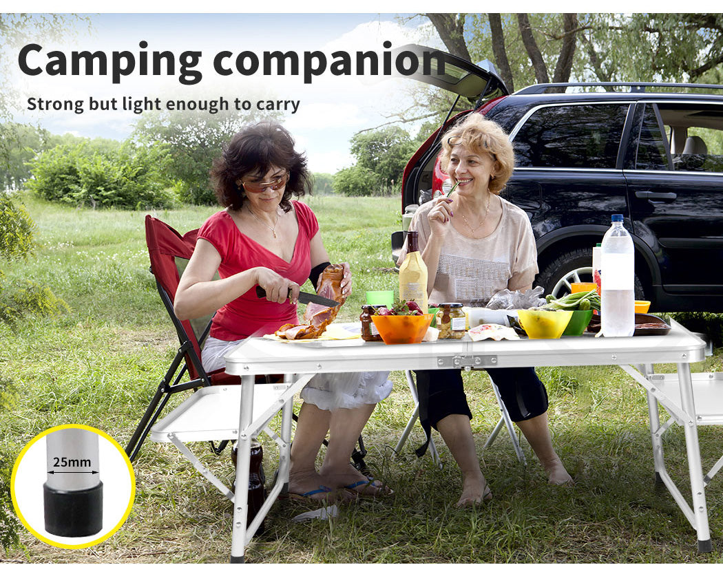 Levede Camping Table Folding Portable - Levede