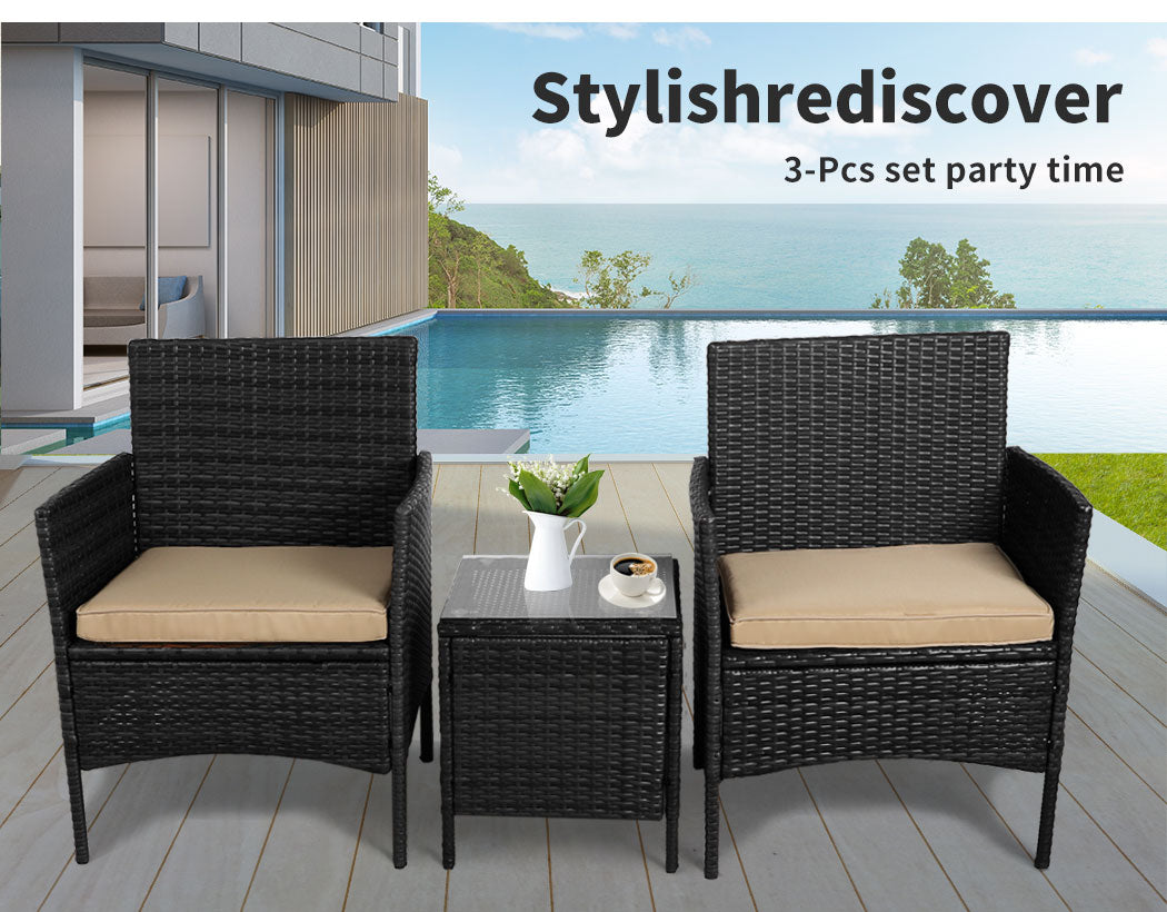 Levede Outdoor Furniture Setting Patio - Levede