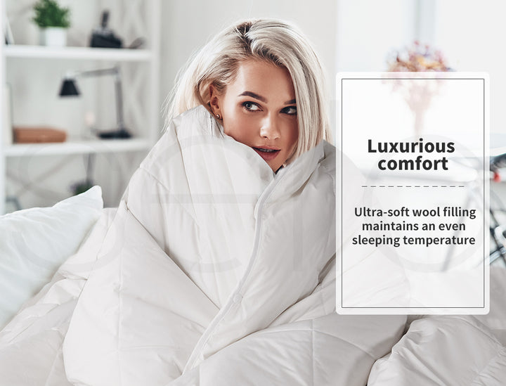 DreamZ Wool Quilt Aus Merino Duvet Doona and Quilts - Levede