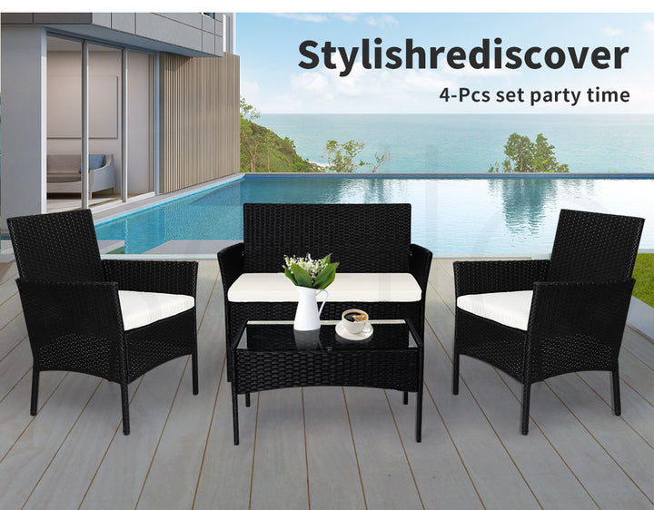 Levede 4PCS Outdoor Furniture Setting - Levede