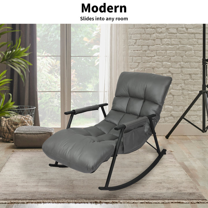 Levede Accent Chair Recliner Armchair Grey - Levede