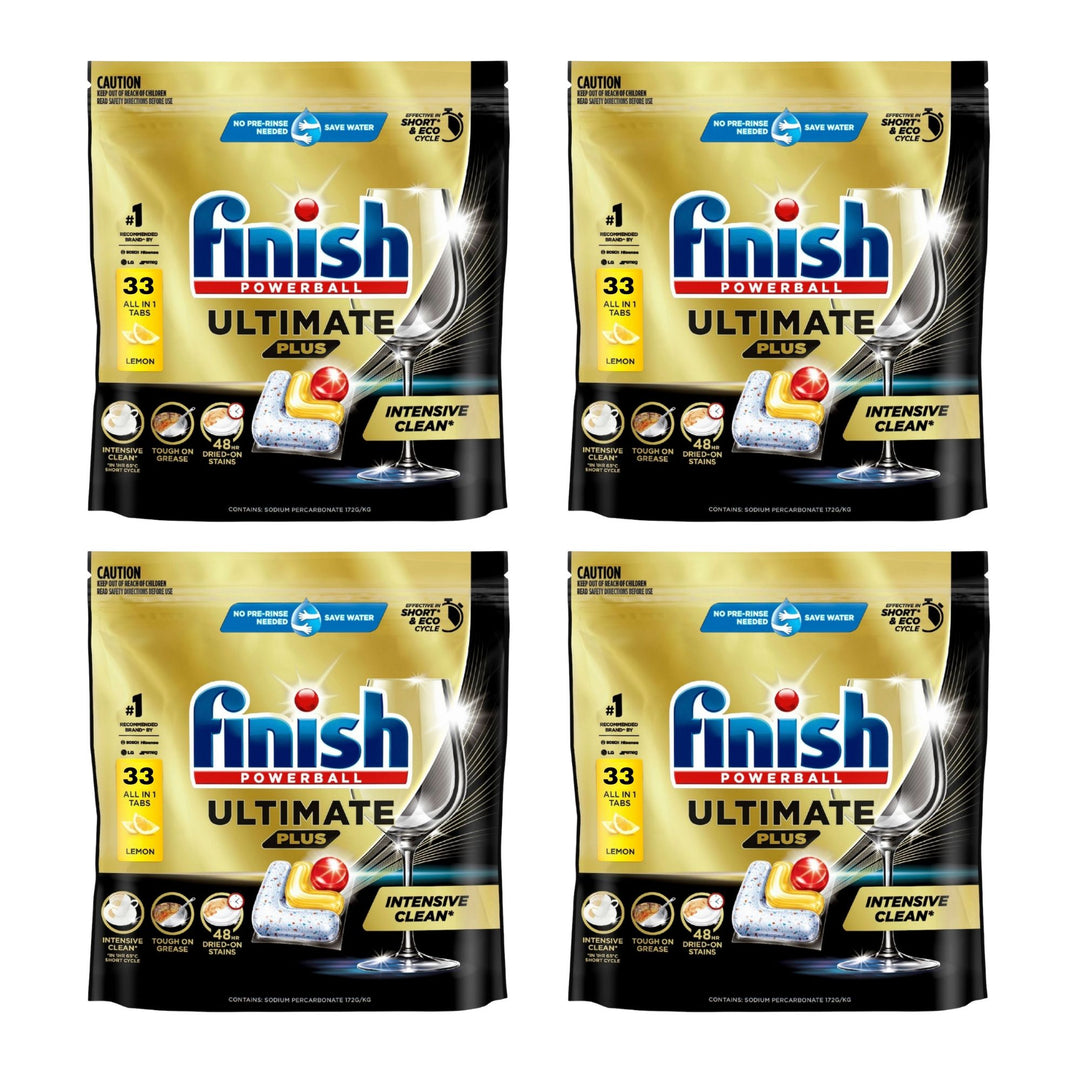 Finish Ultimate Plus x 33 Lemon Dishwasher Tablets