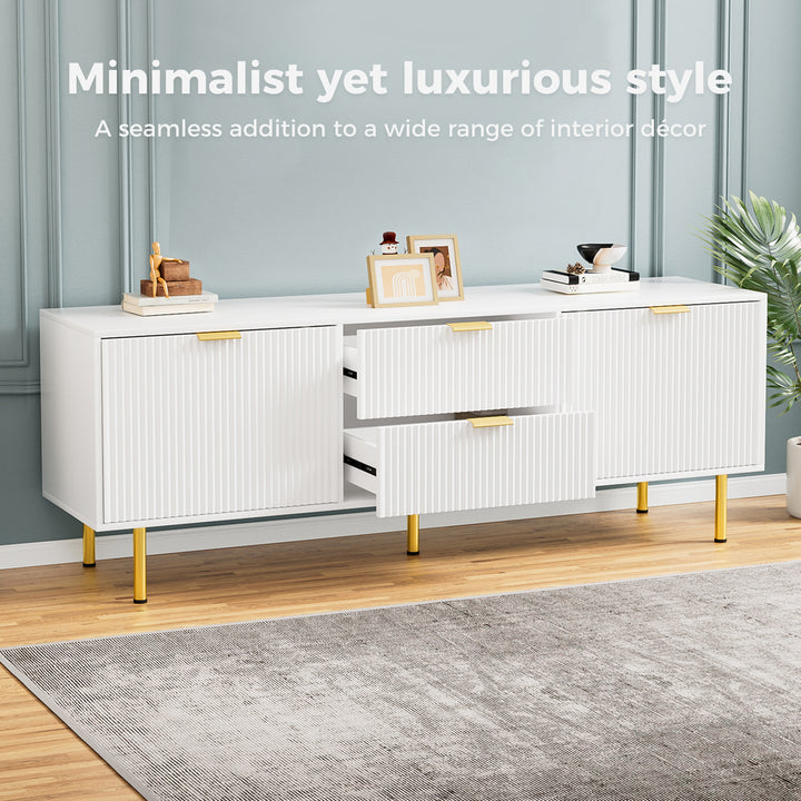 Levede 160cm Entertainment Unit TV Cabinet Stand Storage Drawer Console Table