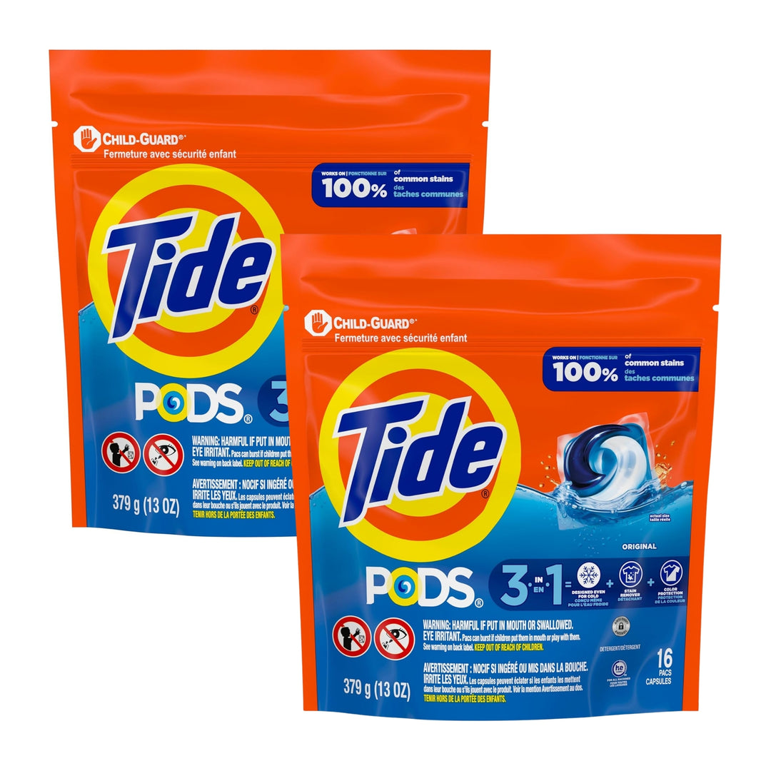 Tide 3 in 1 Original x 16 Laundry Pods
