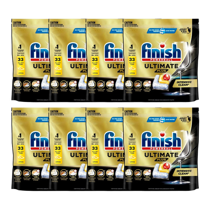 Finish Ultimate Plus x 33 Lemon Dishwasher Tablets