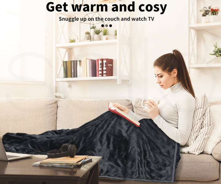 DreamZ Electric Throw Blanket Heated - Levede