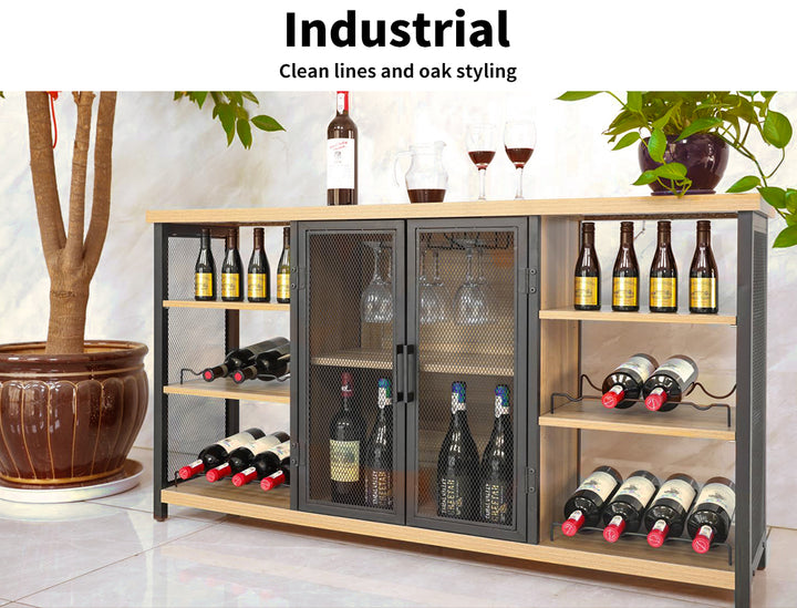Levede Bar Cabinet Buffet Sideboard - Levede