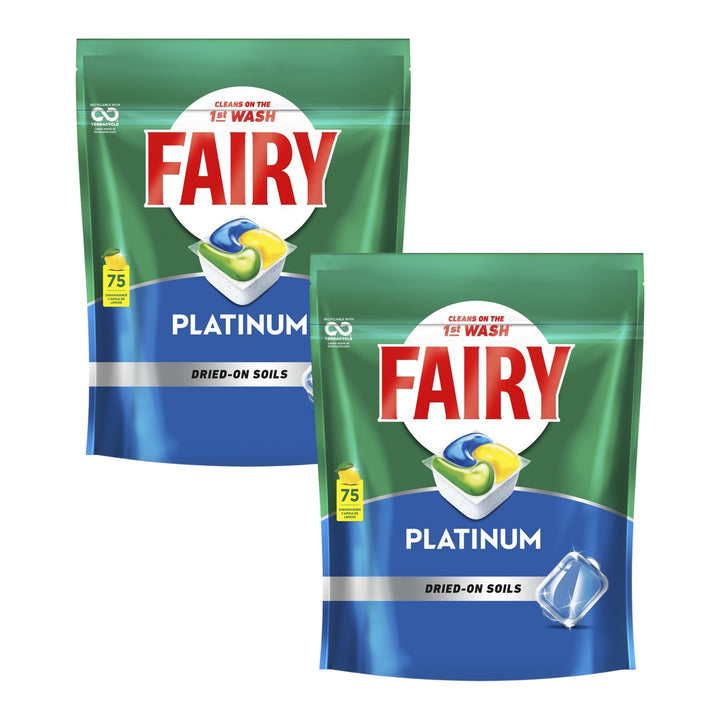 Fairy Platinum x 75 Lemon Dishwasher Tablets
