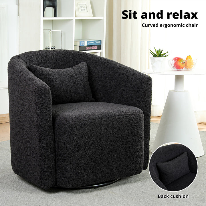 Swivel Barrel Armchair Tub