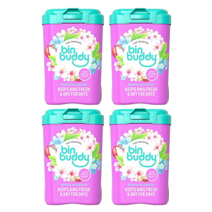 Bin Buddy Fresh Spring Blossom 450g x4