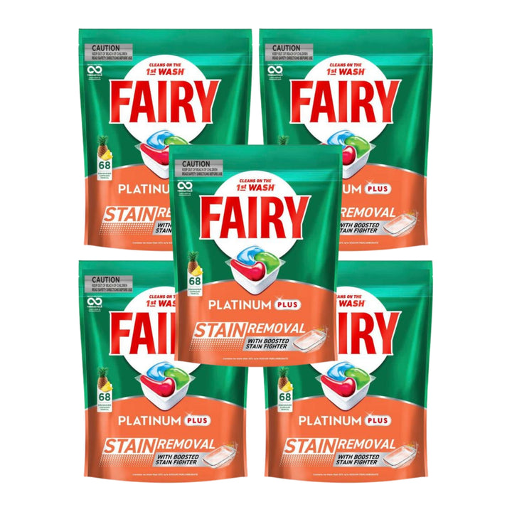 Fairy Platinum Plus x 68 Tropical Dishwasher Tablets