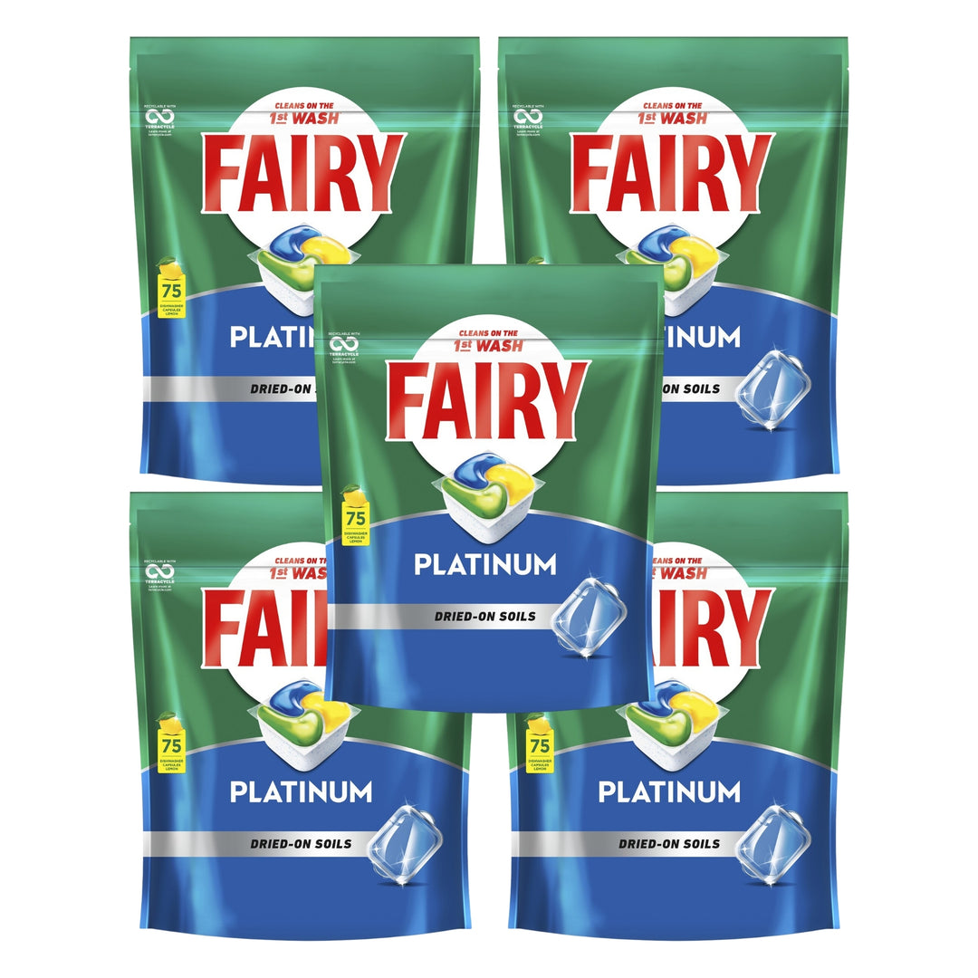 Fairy Platinum x 75 Lemon Dishwasher Tablets