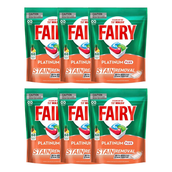 Fairy Platinum Plus x 68 Tropical Dishwasher Tablets