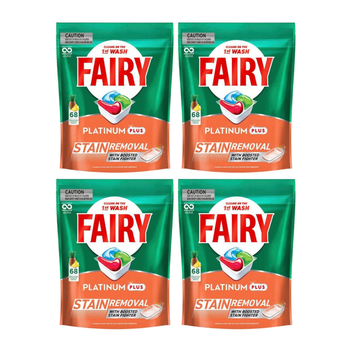 Fairy Platinum Plus x 68 Tropical Dishwasher Tablets