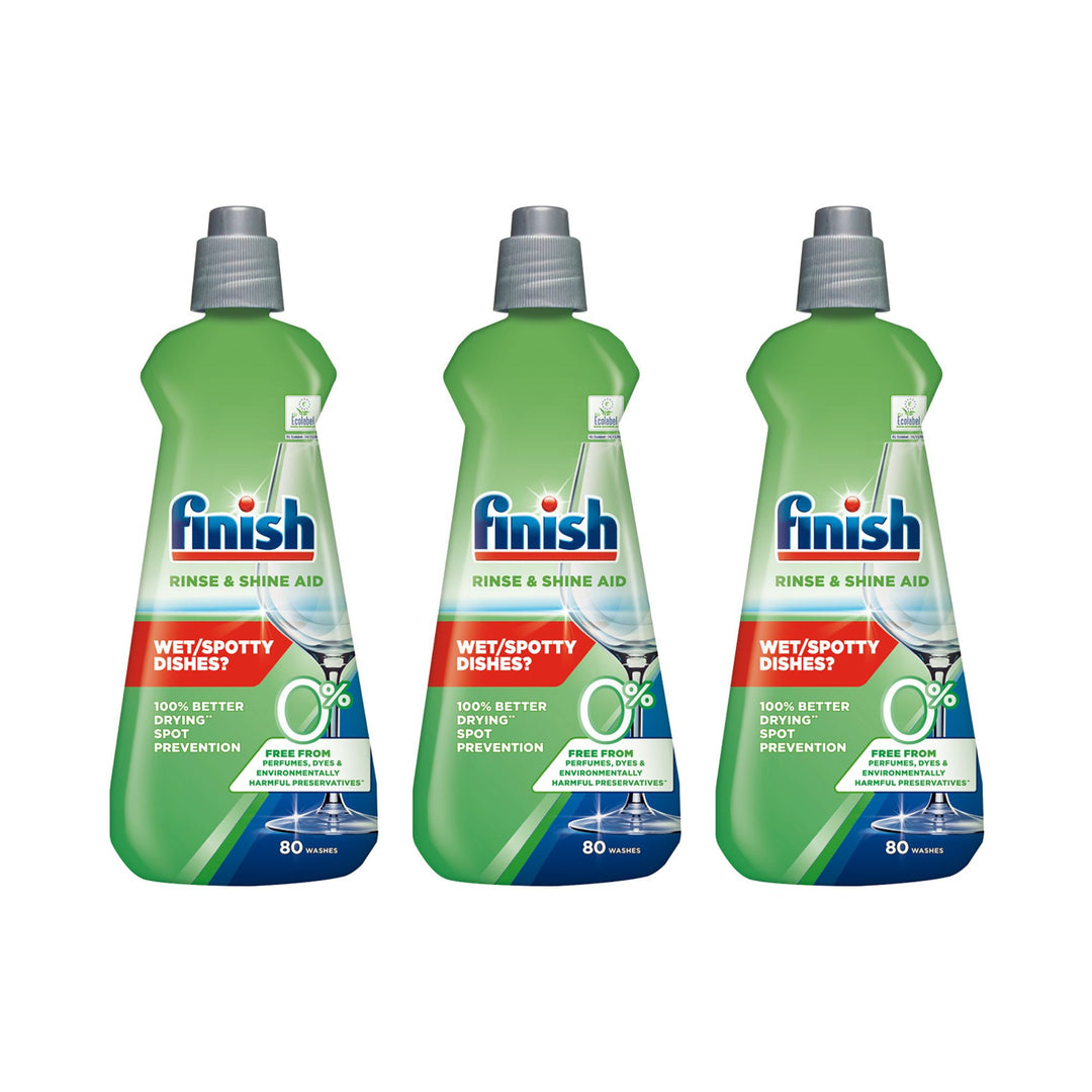 Finish 0% Dishwasher Rinse Aid 400ml