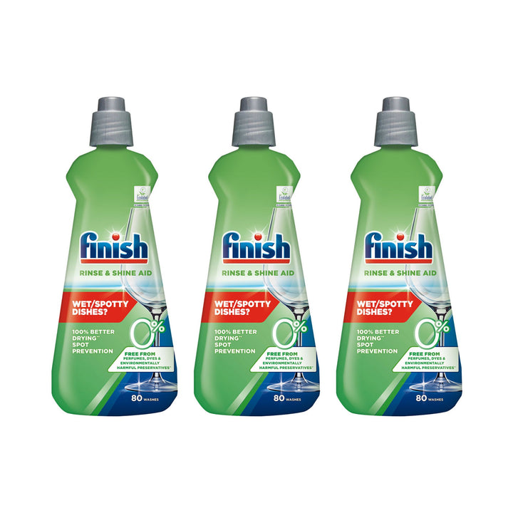 Finish 0% Dishwasher Rinse Aid 400ml
