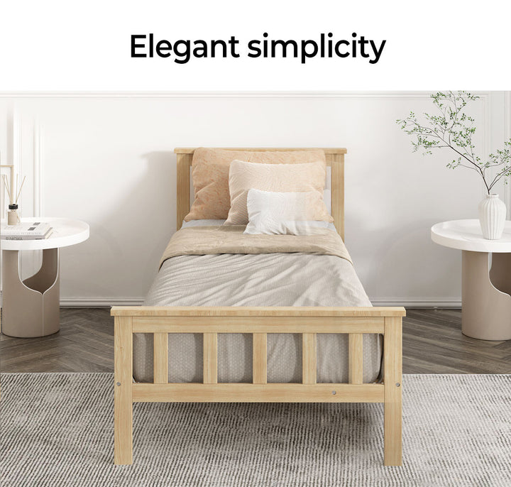 Wooden Bed Frame Single Size