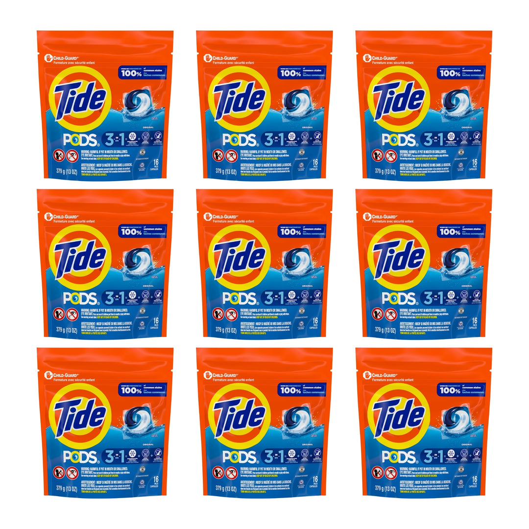 Tide 3 in 1 Original x 16 Laundry Pods