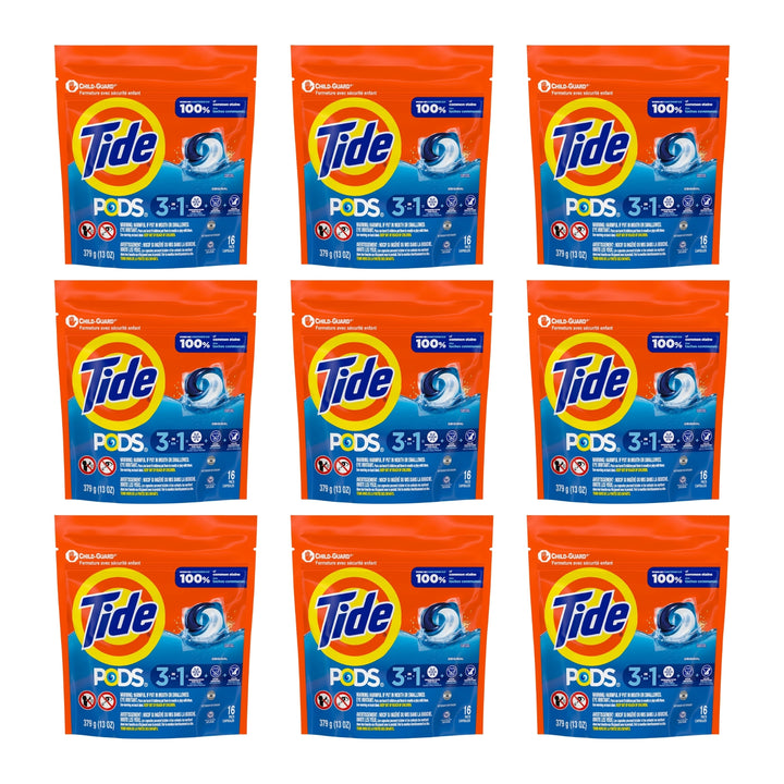 Tide 3 in 1 Original x 16 Laundry Pods