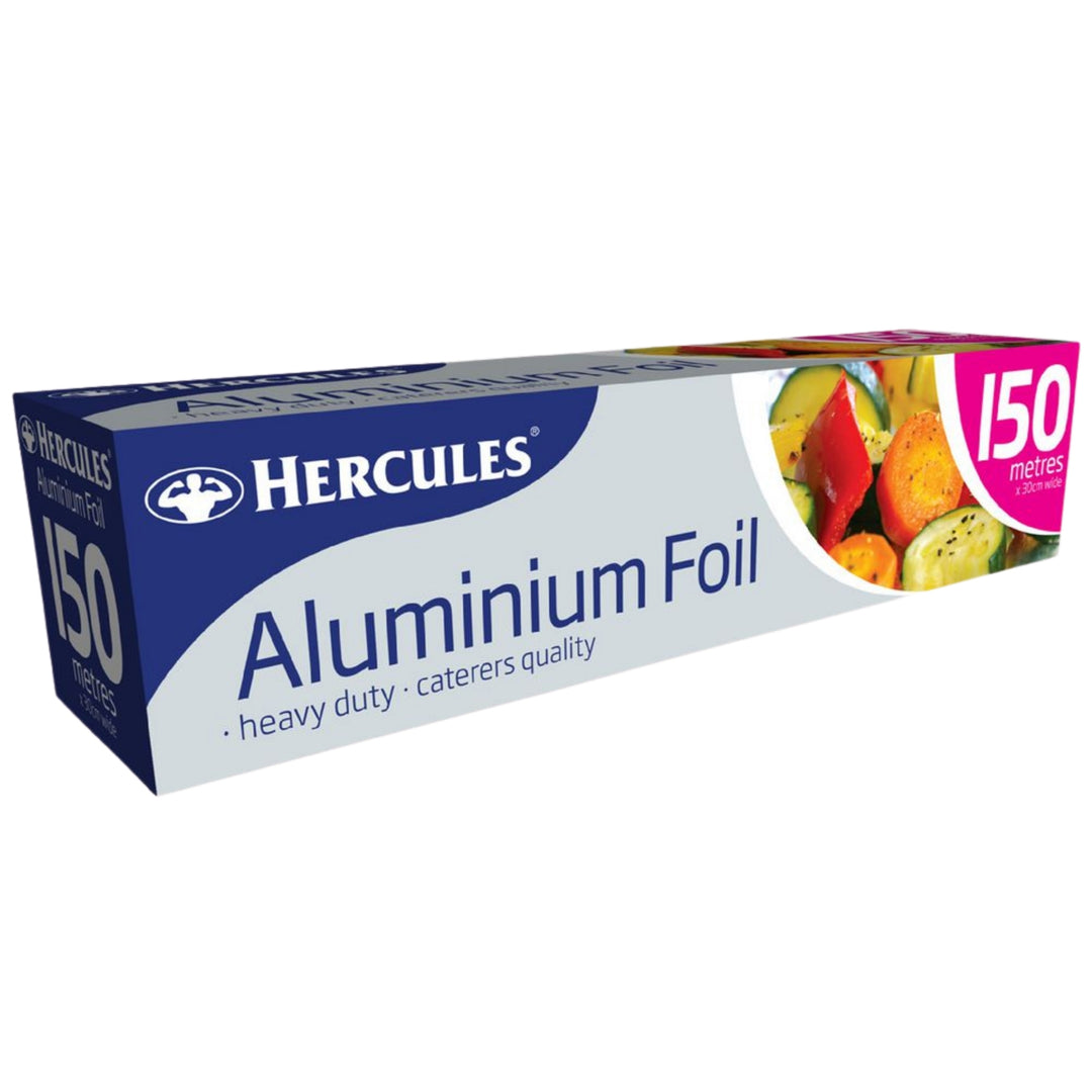 Hercules Aluminium Foil 150mtr x 30cm x3