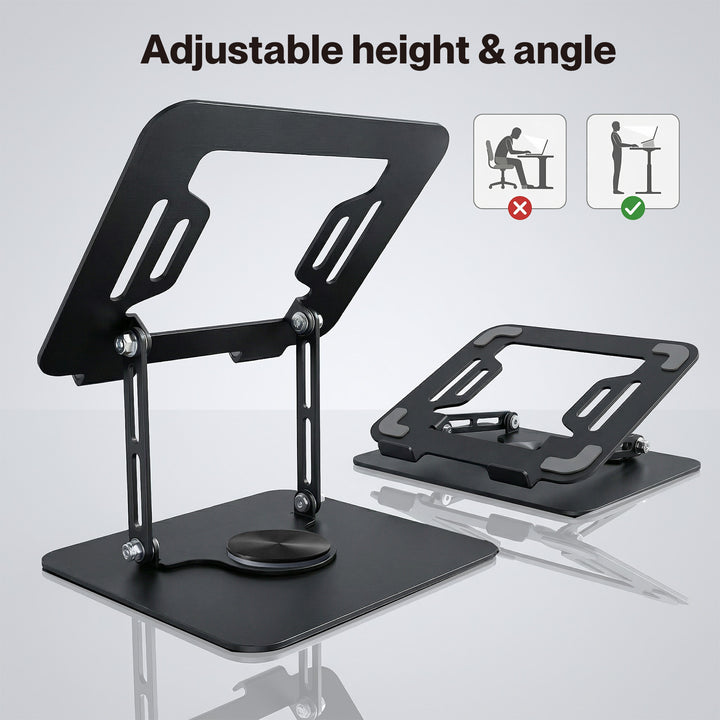 Portable Laptop Stand 360 Rotating Bracket Foldable Laptop Desk Holder