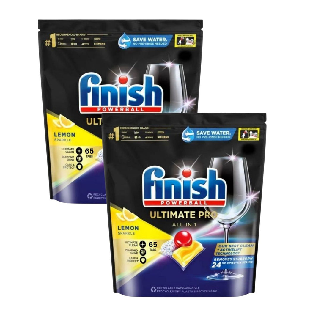 Finish Ultimate Pro Lemon Dishwasher Tablets