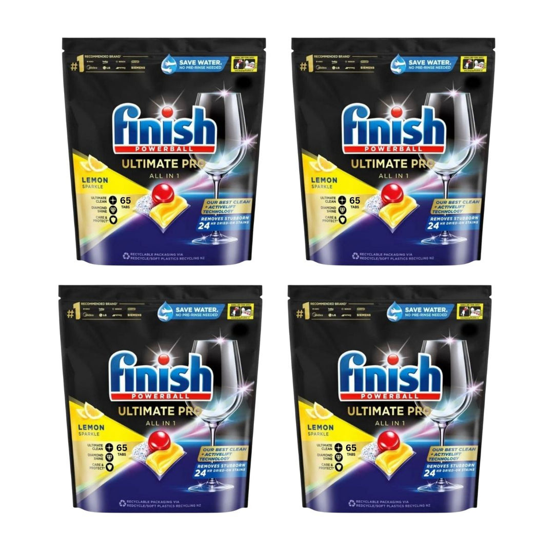 Finish Ultimate Pro Lemon Dishwasher Tablets