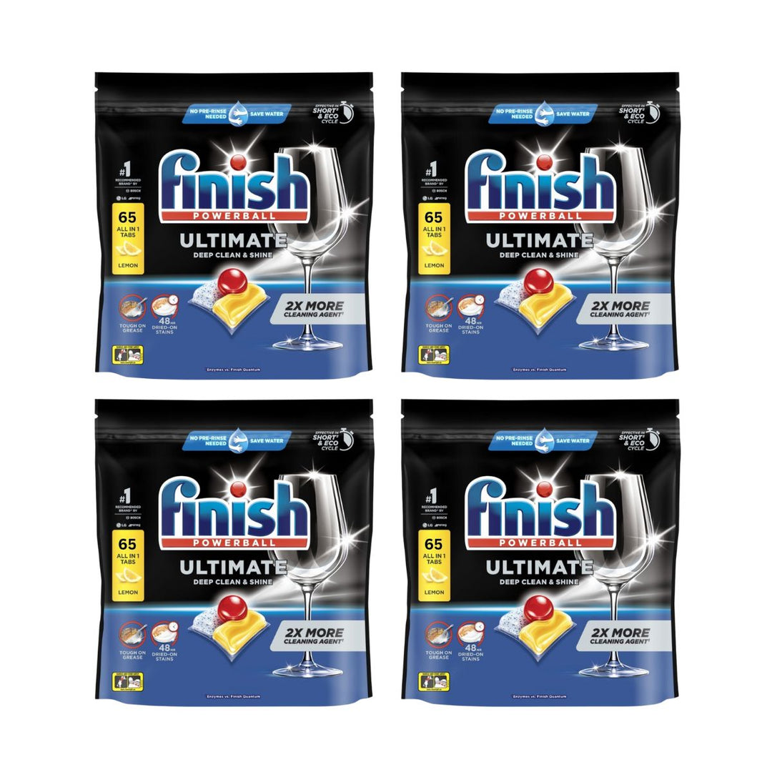 Finish Ultimate Lemon  Dishwasher Tablets