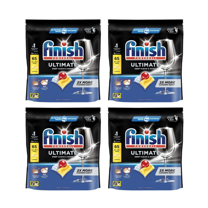 Finish Ultimate Lemon  Dishwasher Tablets