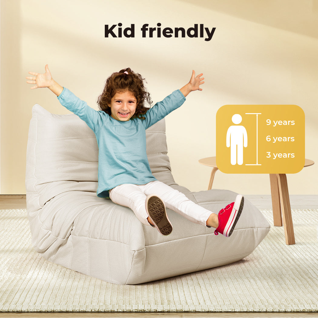 Levede Kids Floor Chair Foam Sofa Lazy Recliner Children Couch - Levede