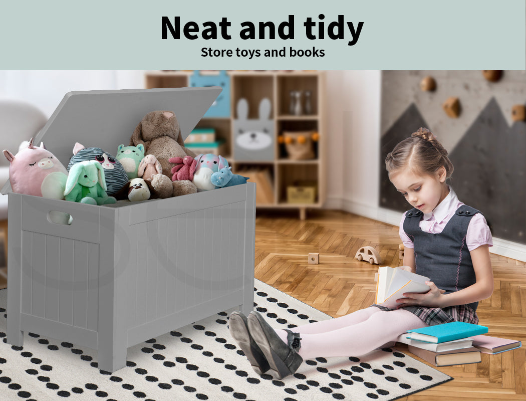 Levede Kids Toy Box Storage Chest Cabinet - Levede