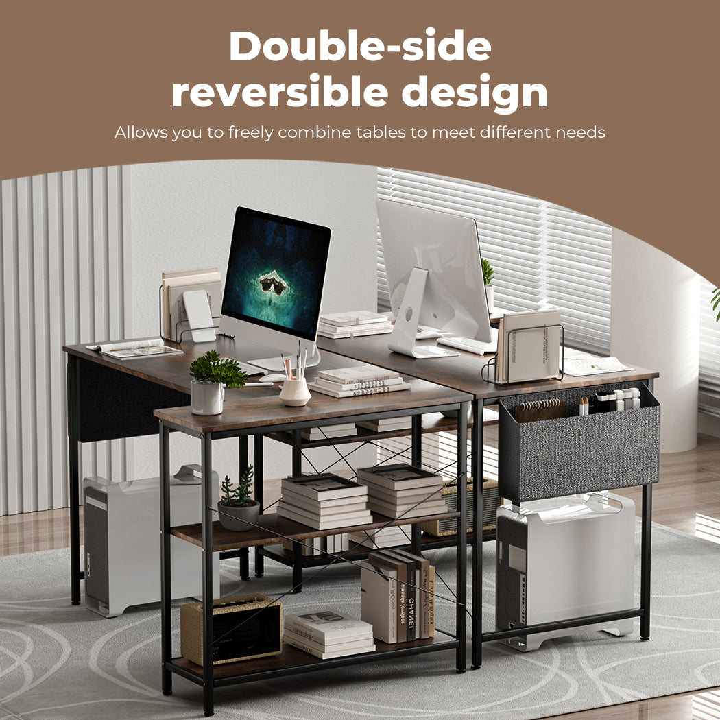 Levede L Shaped Computer Desk Corner Home Desk - Levede