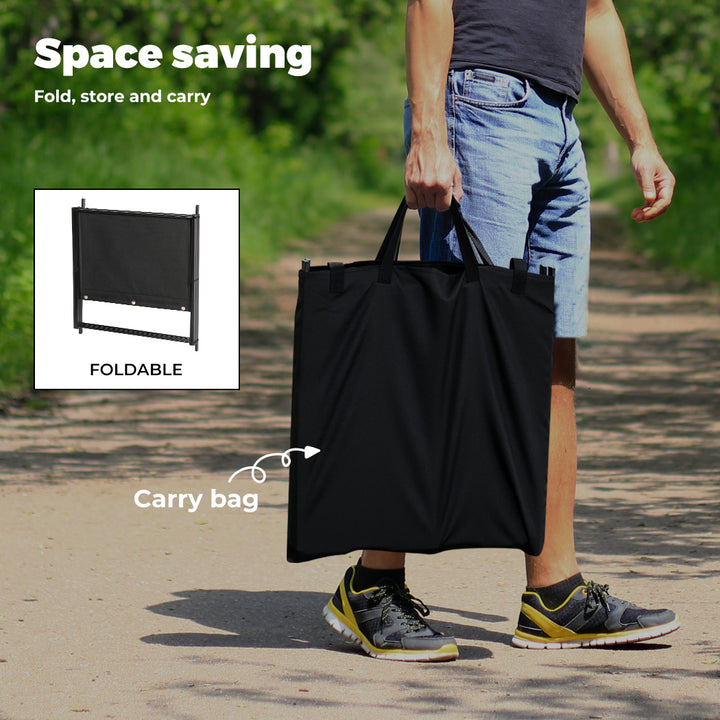 Levede Foldable Camping Storage Shelves with Hooks - Levede