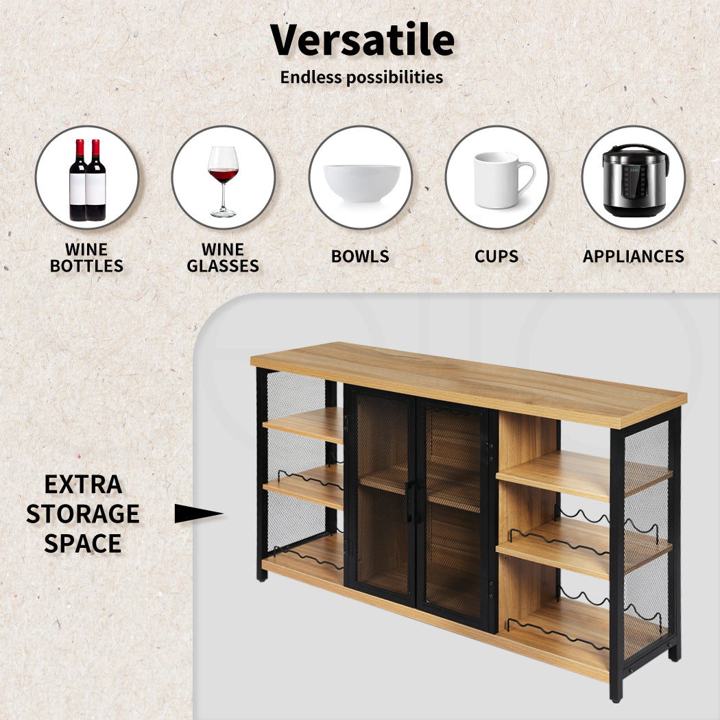 Levede Bar Cabinet Buffet Sideboard - Levede