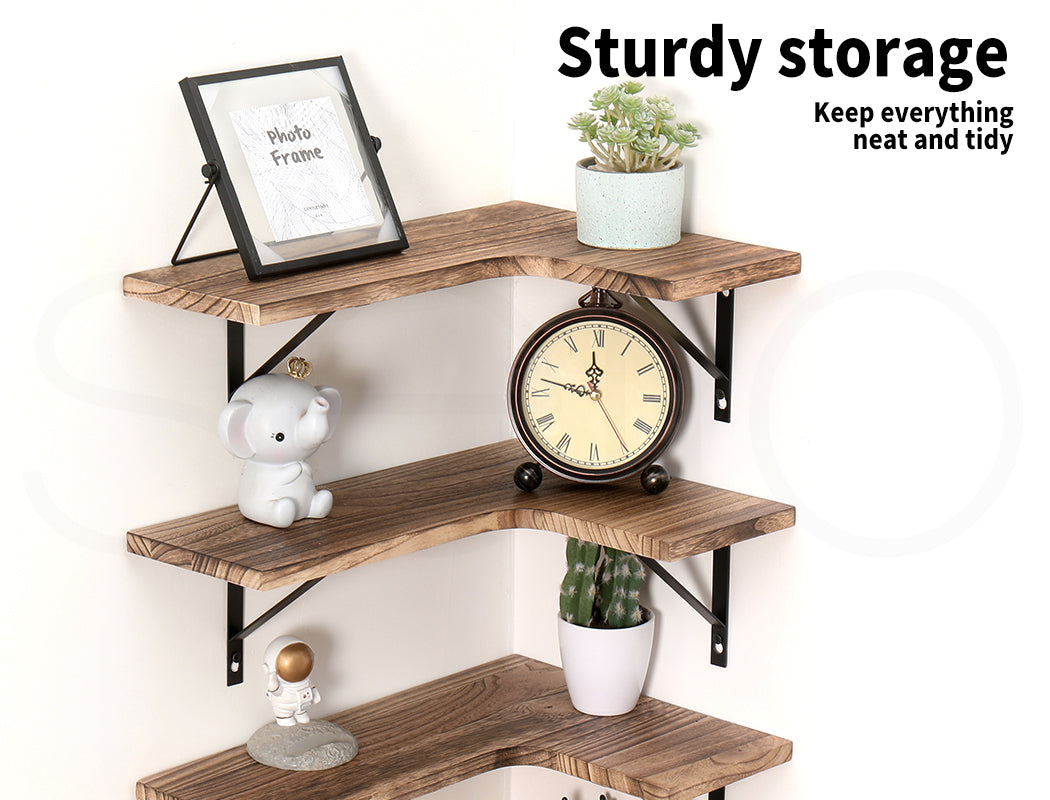 Levede Floating Shelf DIY Corner Hanging - Levede