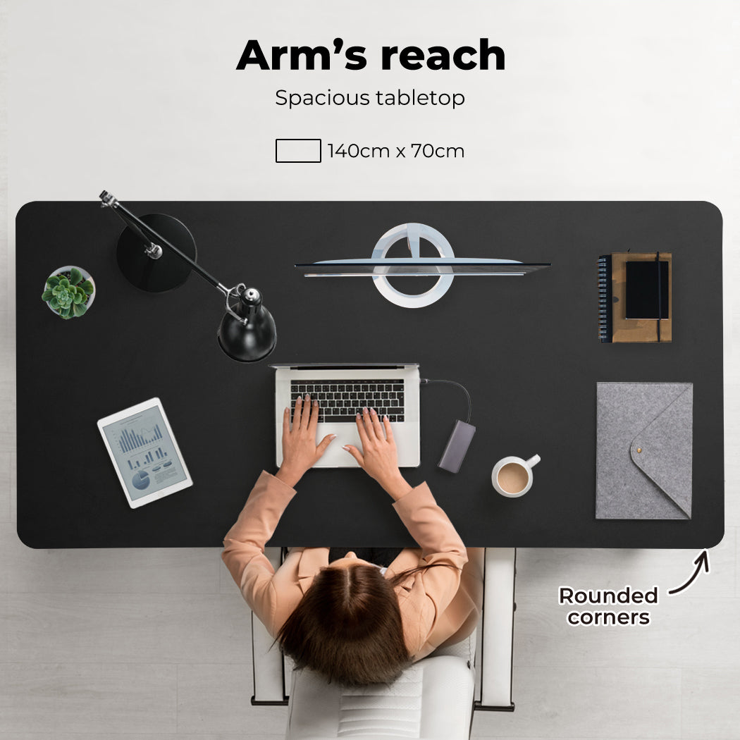 Motorised Standing Desk Adjustable 140cm