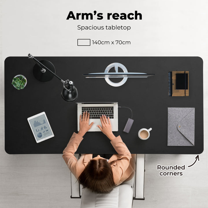 Motorised Standing Desk Adjustable 140cm