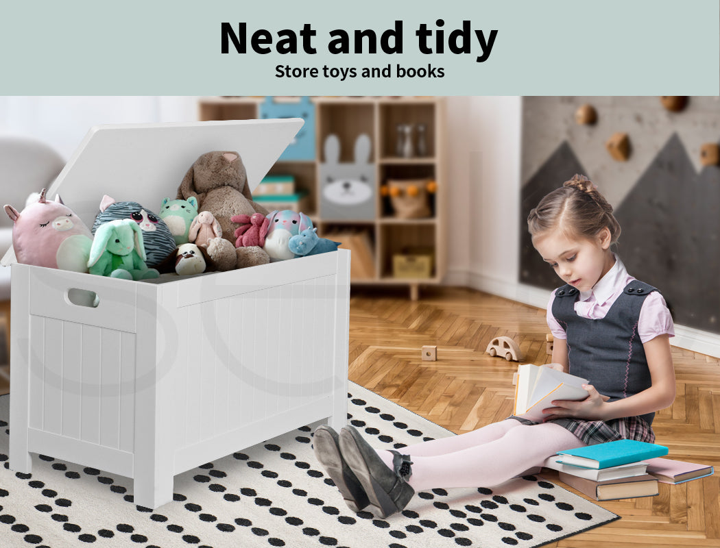 Levede Kids Toy Box Storage Chest Cabinet - Levede