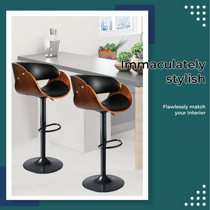 Levede 1x Bar Stools Gas Lift Kitchen - Levede