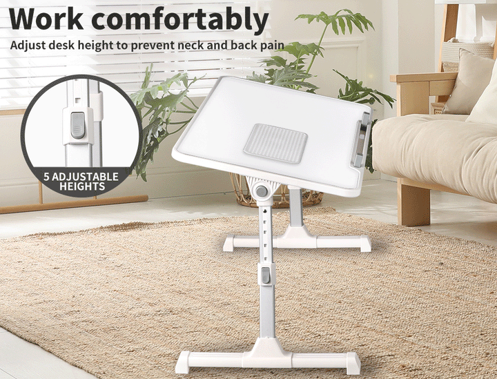 Levede Laptop Desk Computer Stand Table with Fan Tray - Levede