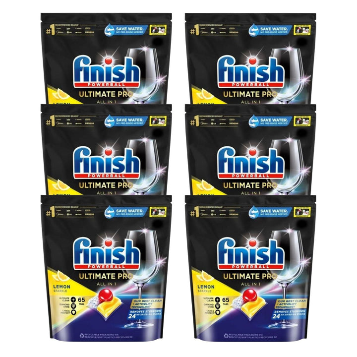 Finish Ultimate Pro x 390 Lemon Dishwasher Tablets.