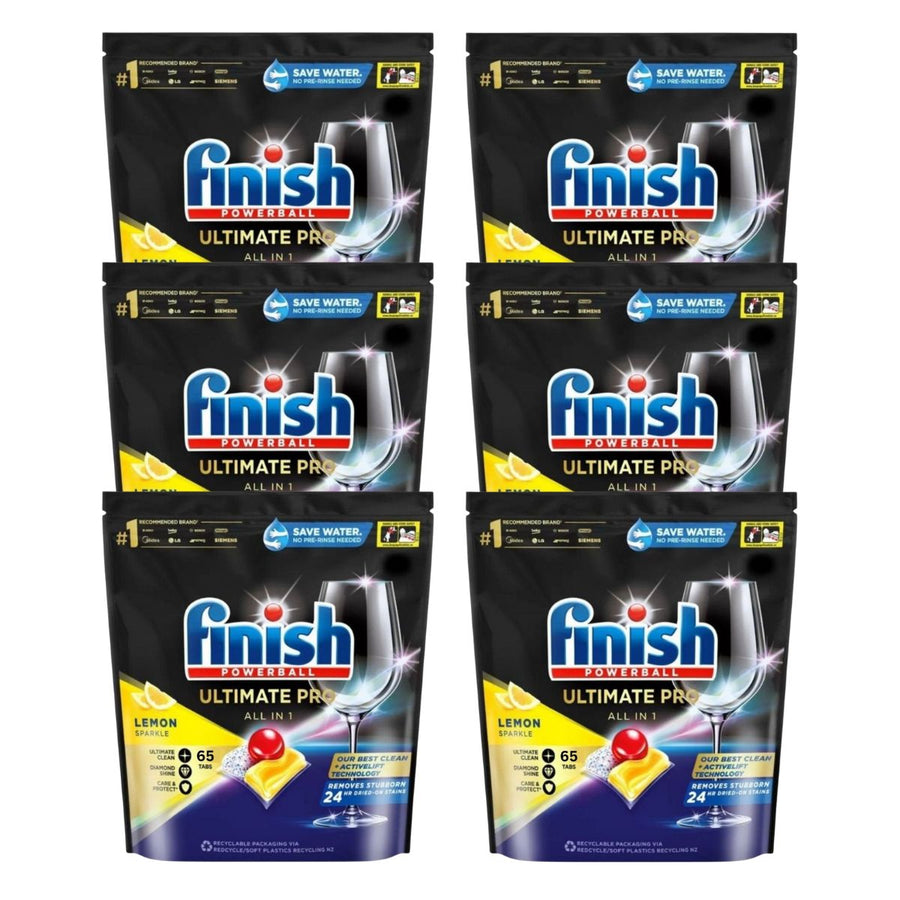 Finish Ultimate Pro x 390 Lemon Dishwasher Tablets.