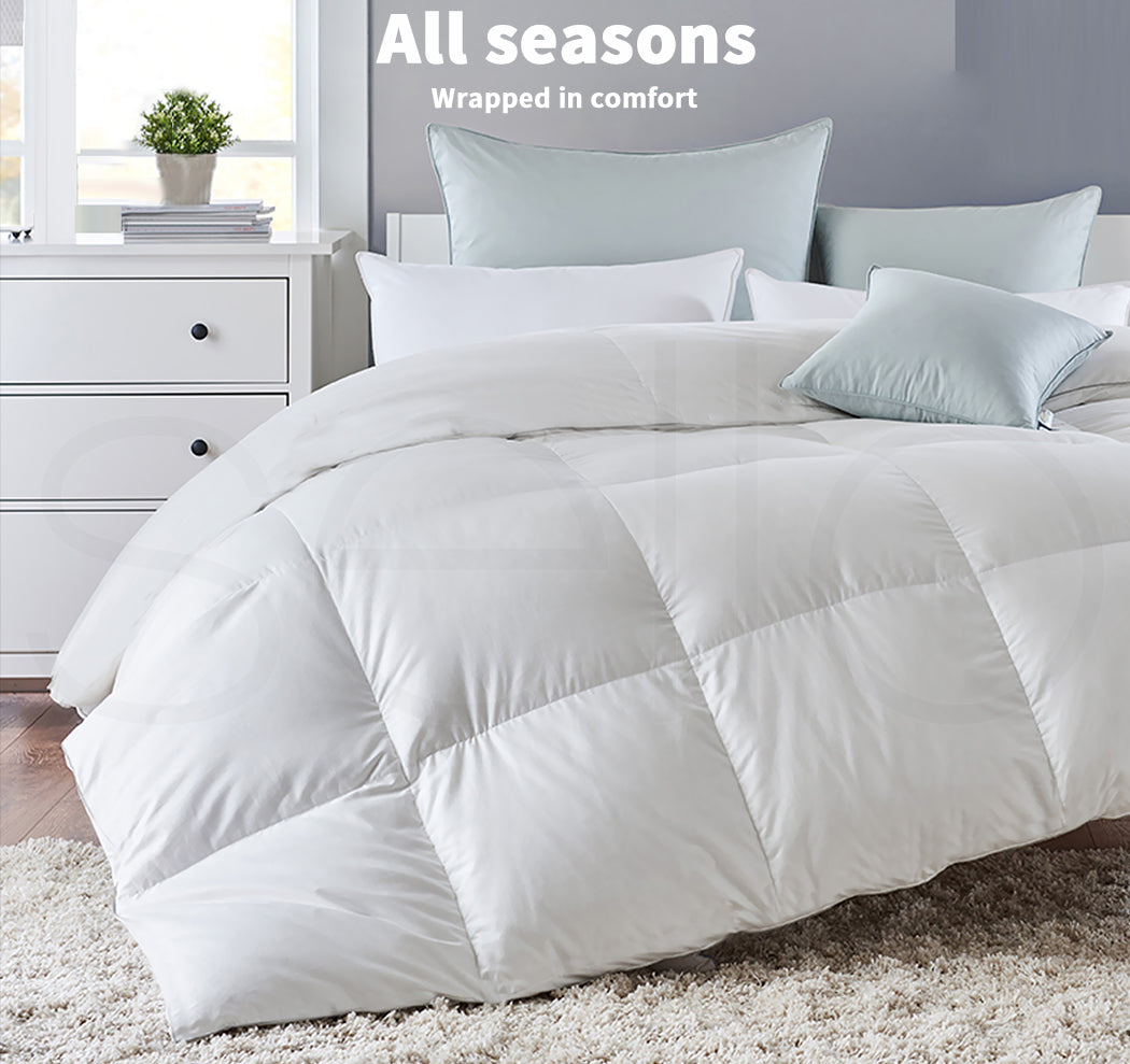 DreamZ 700GSM All Season Goose Down Duvet