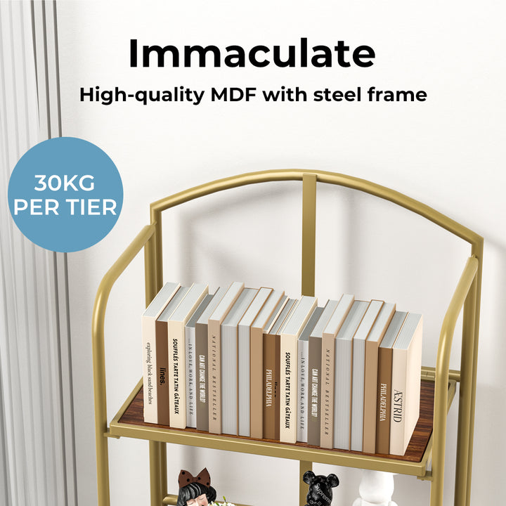 Levede Display Shelf Bookshelf Foldable - Levede